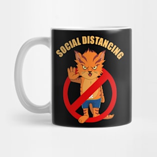 social distancing Mug